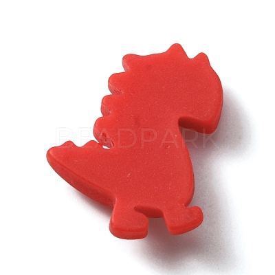 Opaque Resin Cabochons RESI-WH0026-19I-1