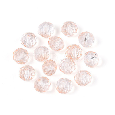 Baking Paint Transparent Glass Beads X1-GLAA-N011-10mm-09-1