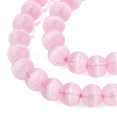 Glass Imitation Cat Eye Beads Strands GLAA-N075-01A-08-1