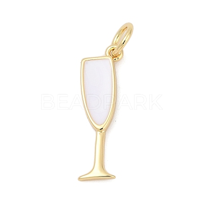 Brass Enamel Pendants KK-U062-02A-01-1