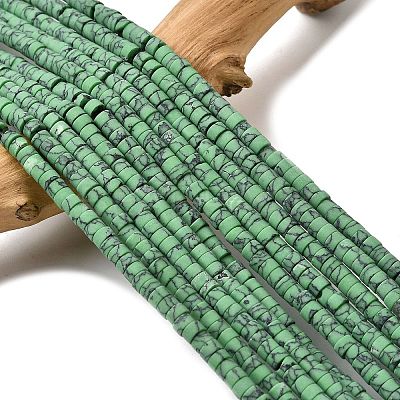 Dyed Synthetic Turquoise Beads Strands G-Z089-A04-J-1