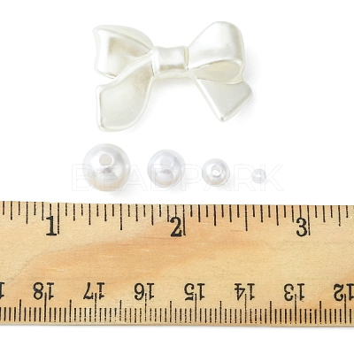 5 Style Imitation Pearl Acrylic Beads OACR-FS0001-31-1