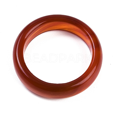 Dyed & Heated Natural Agate Finger Rings for Women RJEW-Z075-02D-1