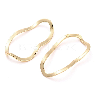 Brass Linking Rings KK-Q789-53G-1