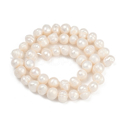 Natural Cultured Freshwater Pearl Beads Strands PEAR-I007-07Y-11A-1