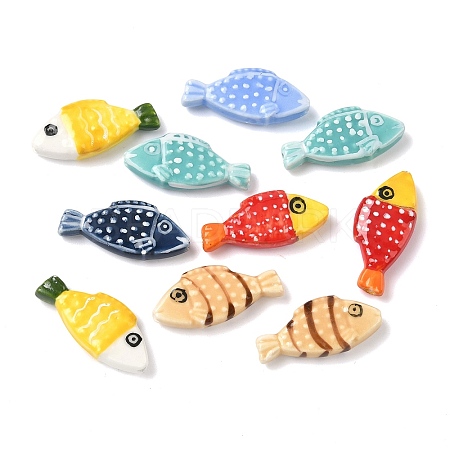 Handmade Porcelain Beads PORC-A030-01A-1