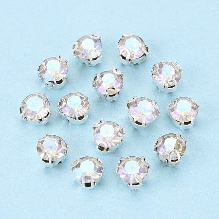 Sew on Rhinestone Montee Beads KK-T071-01F-01-1