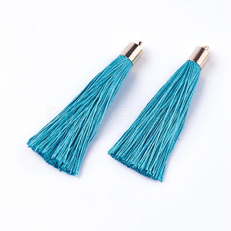 Polyester Tassel Big Pendant Decorations FIND-E018-D33-1