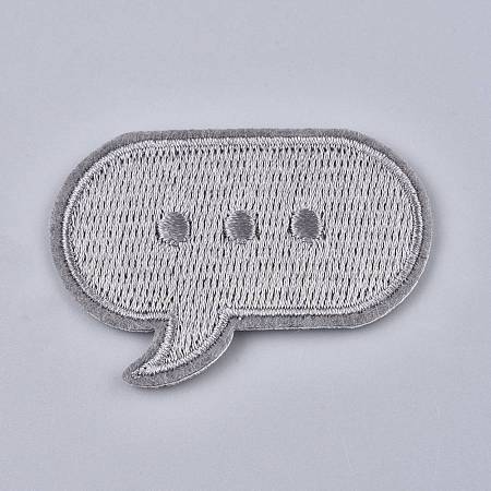 Computerized Embroidery Cloth Iron on/Sew on Patches DIY-L031-071E-1