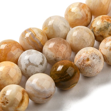 Natural Crazy Lace Agate Beads Strands G-H298-A12-05-1