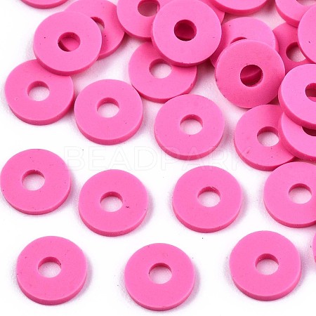 Handmade Polymer Clay Beads CLAY-Q251-4.0mm-57-1