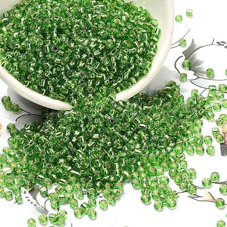 FGB 8/0 Grade A Round Glass Seed Beads SEED-Q007-3mm-F49-1