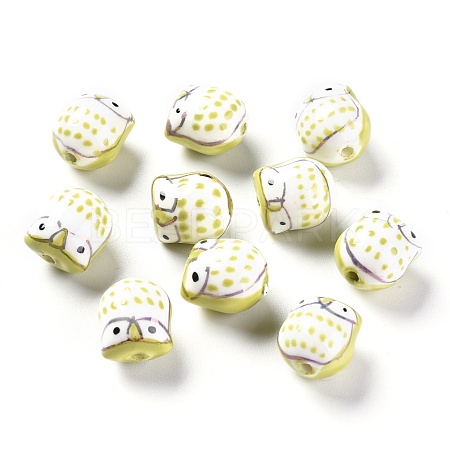 Handmade Porcelain Beads X-PORC-S447-05-1