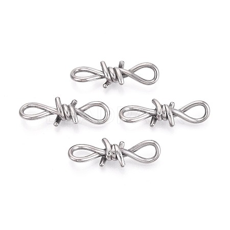 304 Stainless Steel Barbed Wire Links STAS-T072-138P-1