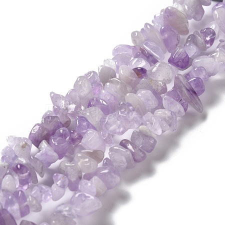 Natural Amethyst Beads Strands G-B029-A01-1