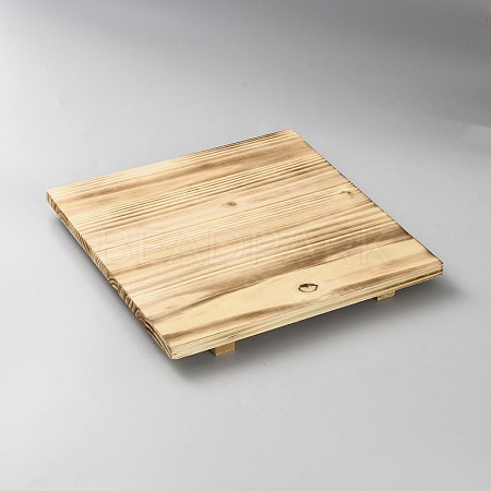 Wooden Heat Insulation Pot Mat AJEW-WH0270-479-1