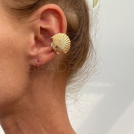 Iron & Alloy Cuff Earrings EJEW-G437-01B-1