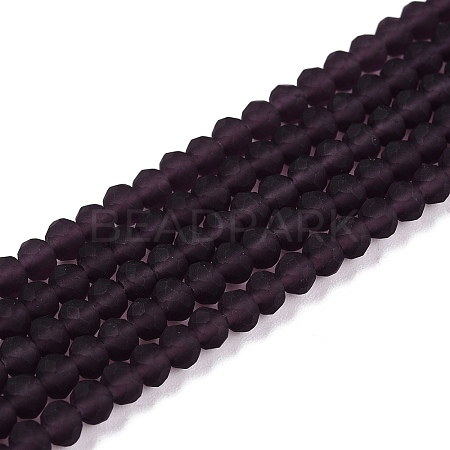 Transparent Glass Beads Strands EGLA-A044-T3mm-MD15-1