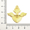 Alloy Rhinestone Settings Pendant PALLOY-H132-02G-14-3