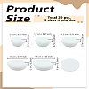 20Pcs 5 Styles Food Grade Silicone Bottle Seal Plug AJEW-LP0012-03-2