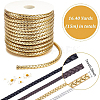 PU Imitation Leather Braided Cord WL-WH0003-14B-2