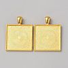 Alloy Pendant Cabochon Settings FIND-WH0518-82-1