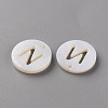 Natural Freshwater Shell Pendants SHEL-Q311-008N-2
