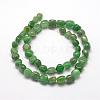 Natural Green Aventurine Beads Strands G-F464-04-2