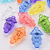 Autumn Theme Transparent Acrylic Beads TACR-S154-60B-1