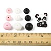 40Pcs 10 Styles Silicone Beads SIL-FS0001-27C-5