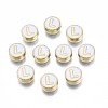 Alloy Enamel Beads ENAM-N052-006-01L-RS-1