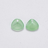 Imitation Jade Glass Charms GLAA-R211-01-A05-2