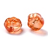 Autumn Theme Transparent Glass Beads GLAA-P049-A01-2