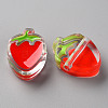 Transparent Enamel Acrylic Beads TACR-S155-003-3