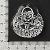 Glass Pendants GLAA-C033-04B-3