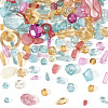 100G Transparent Acrylic Beads MACR-TA0001-54-1