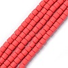 Handmade Polymer Clay Bead Strands X-CLAY-ZX006-01-21-1