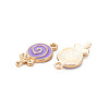 Alloy Pendant Rhinestone Settings ENAM-S121-095D-3