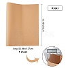 Gorgecraft 1 Sheet Rectangle PVC Leather Self-adhesive Fabric DIY-GF0004-20B-2