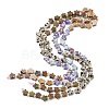 4 Styles Synthetic Imperial Jasper & Natural Picture Jasper & Unakite & Dalmatian Jasper Beads Strands G-D095-A04-3