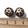 Vintage Porcelain Pumpkin Beads PORC-L080-H04-3