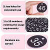 1Set Acrylic Pendants FIND-GF0008-67A-6