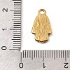 304 Stainless Steel Enamel Pendants STAS-Z199-01G-04-3