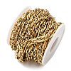 Ion Plating(IP) 304 Stainless Steel Rope Chains CHS-H025-16G-01-3