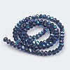 Electroplate Glass Beads Strands EGLA-A044-T2mm-L12-2