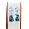 Alloy Enamel Dangle Earrings FS-WG6E131-01-5