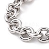 304 Stainless Steel Rolo Chains Necklaces X-NJEW-F297-02P-2