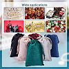 24Pcs 6 Colors Velvet Jewelry Drawstring Bags TP-HY0001-05B-6