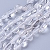 Natural Quartz Crystal Beads Strands G-P433-21-4