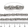 304 Stainless Steel Rope Chains CHS-H025-16P-03-2